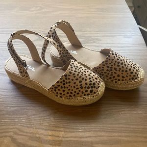 Soda espadrilles 🖤🧡 🐆